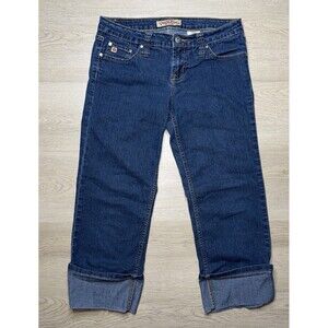 Vintage Paris Blues Jeans Women’s Size 5 Blue Stretch Cuffed Straight 28x20
